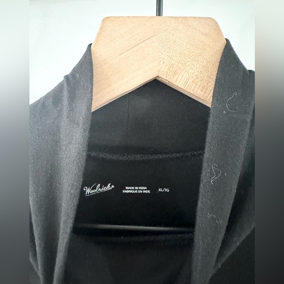 Woolrich Turtleneck Top Black Size XL - Picture 5 of 6